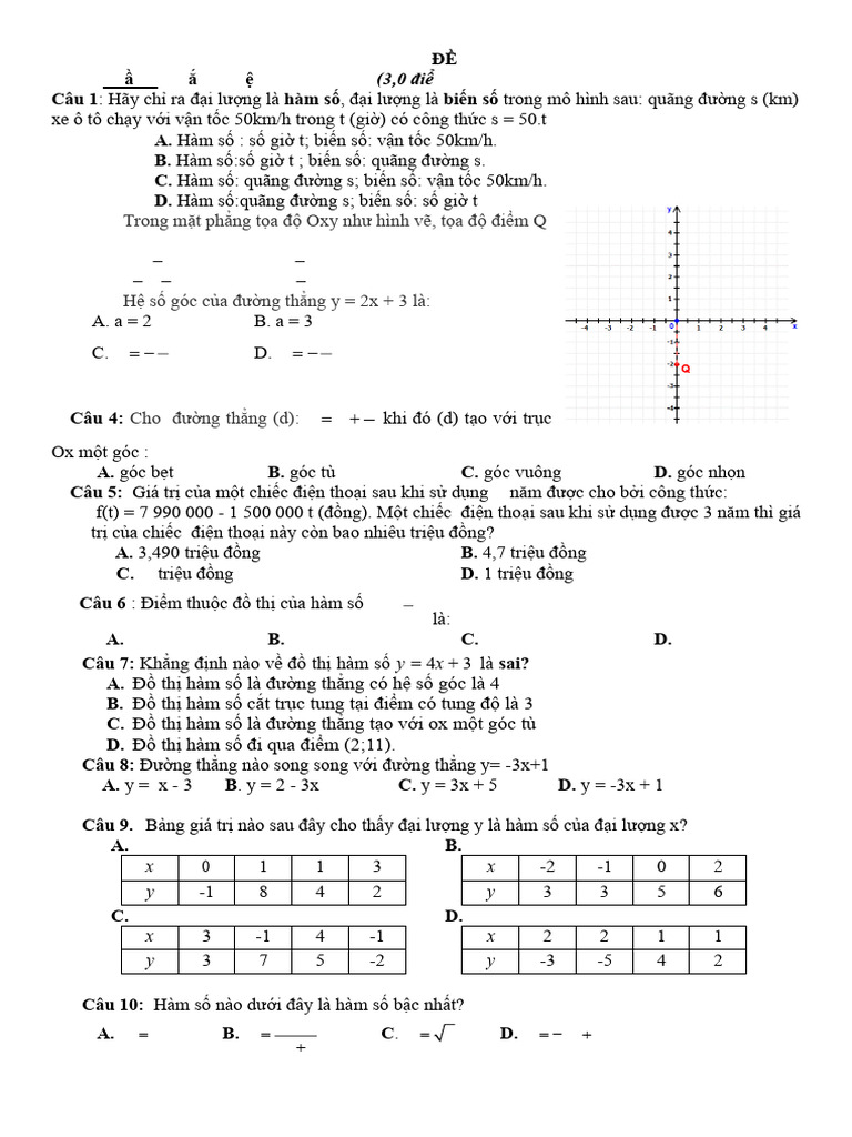 GK 2 - đề 2 | PDF