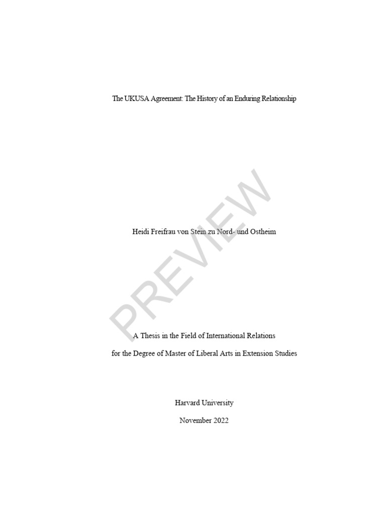 Ukusa agreement pdf signals intelligence special relationship