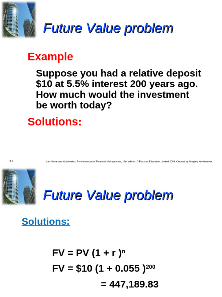 Future Value and Amortization Examples | PDF | Interest | Credit