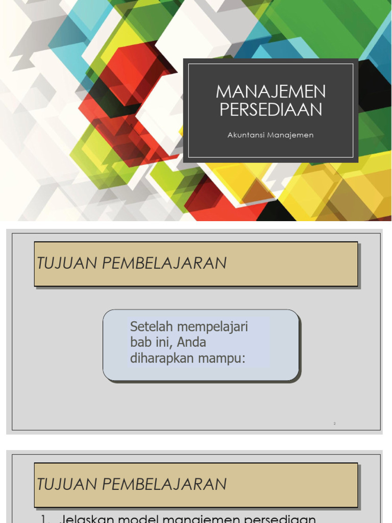 Manajemen Persediaan Pdf