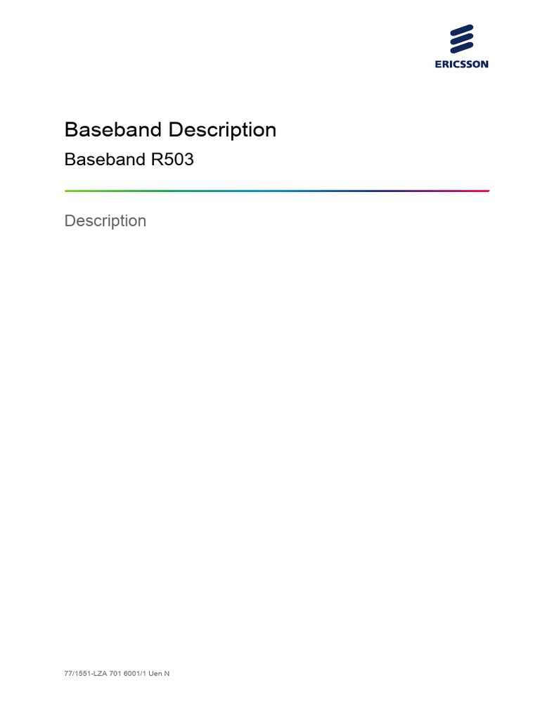 Baseband R503 Overview and Functions | PDF | Usb | Electrical Connector