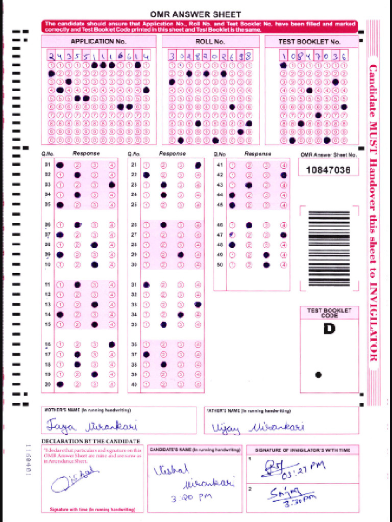Eng Ans Key | PDF