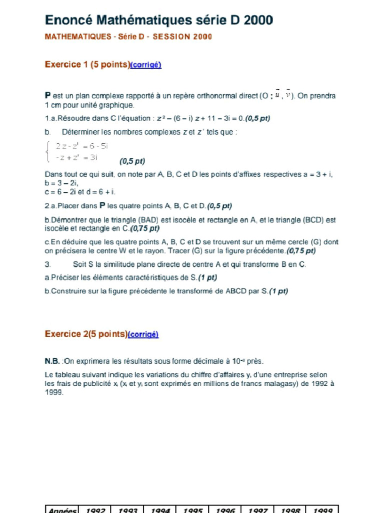 Maths 2000 | PDF