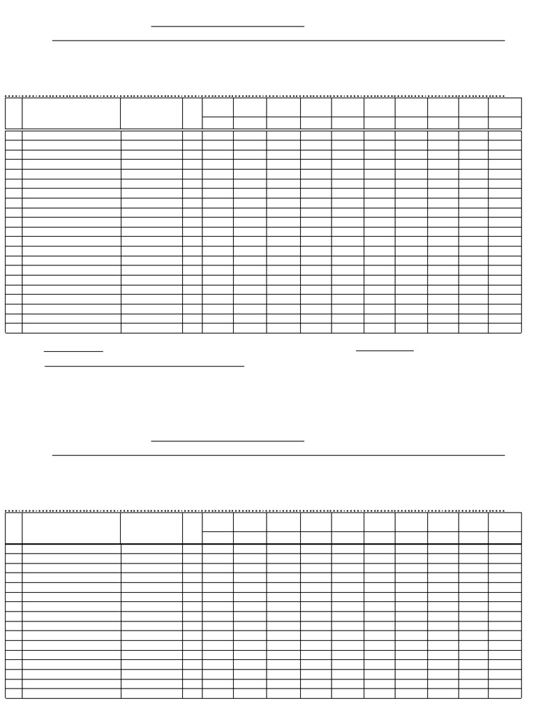 Student Attendance Report | PDF