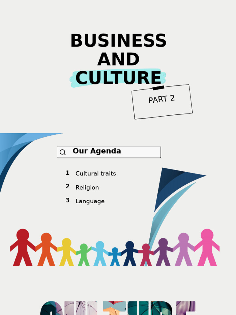 Business and Culture | PDF | Communication | Social Psychology