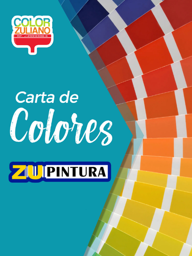 Carta de colores Zupintura y aplicaciones | PDF | Pintar | Ingeniería ...