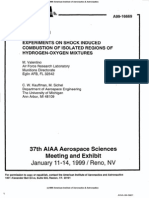 M. Valentino, C. W. Kauffman and M. Sichel- Experiments on Shock Induced Combustion of Isolated Regions of Hydrogen-Oxygen Mixtures