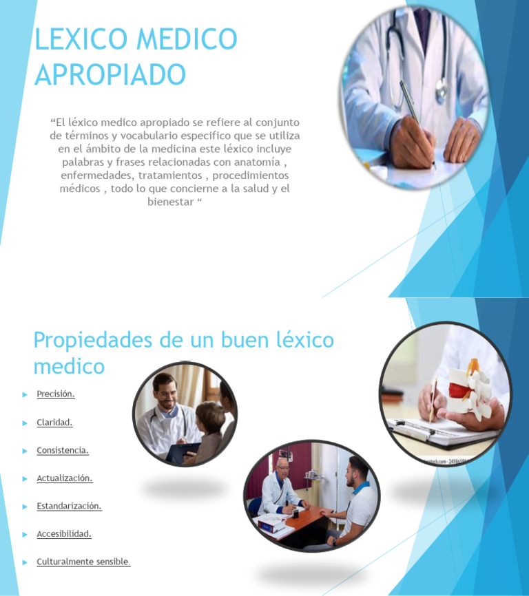 Lexico Medico Apropiado Ali Caigua | PDF