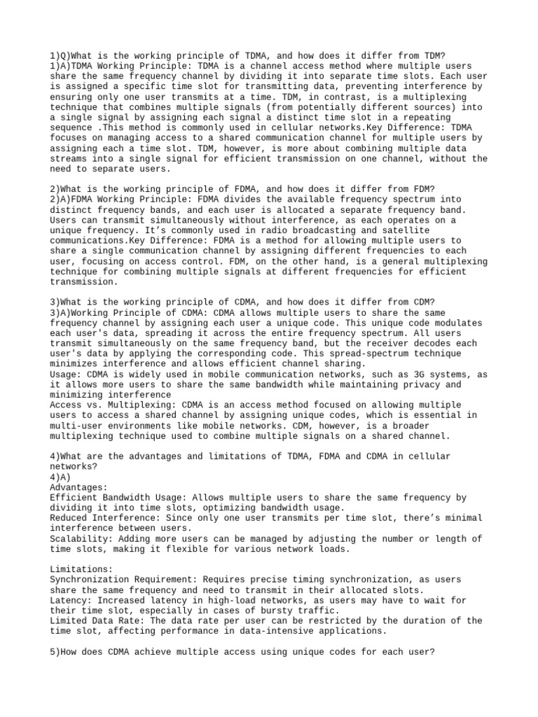 Dc Assignment Pdf Transmission Medium Multiplexing