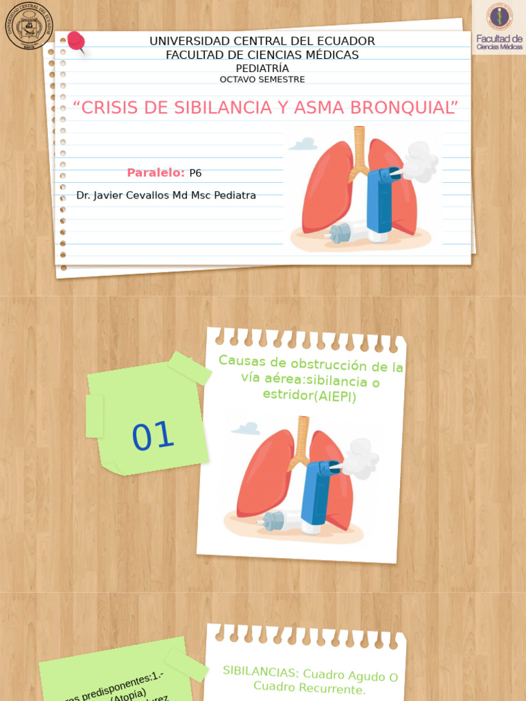 Sibilancias y Asma en Niños: Guía Clínica | PDF | Alergia | Asma