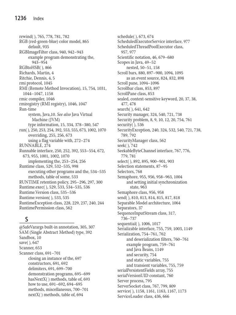 Index: See Also | PDF | Class (Computer Programming) | Programming ...