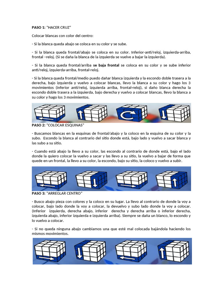 Cubo Rubik | PDF