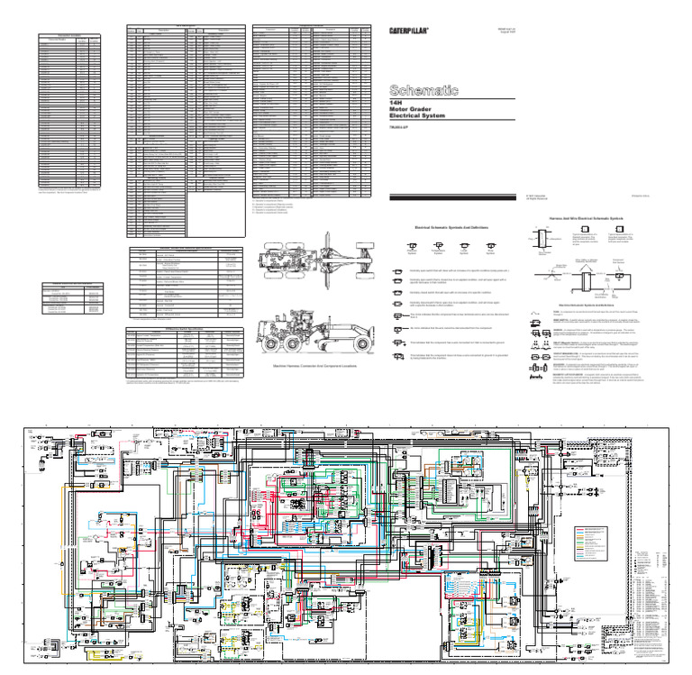 14H Motor Grader | PDF | Switch | Electrical Connector