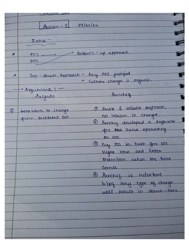 MIS Session 5 Notes | PDF