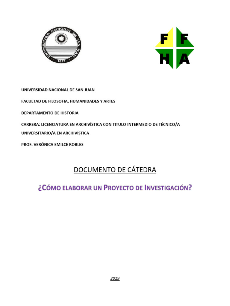 Como Elaborar Un Proyecto de Investigacion | PDF | Hipótesis | Teoría