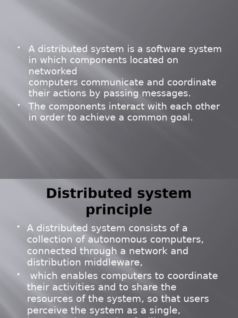 Fundamentals Ds | PDF | Distributed Computing | Scalability