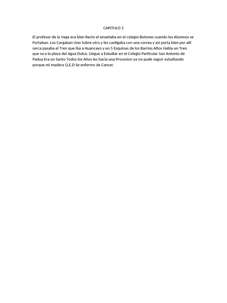 Capitulo 2 | PDF