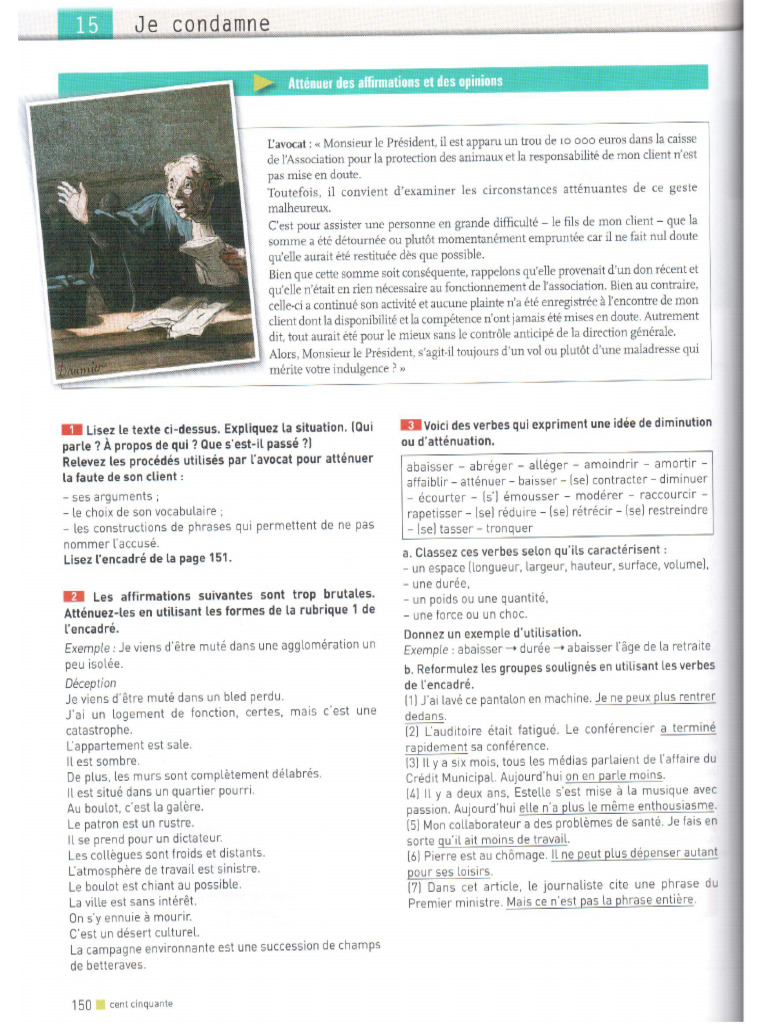 L'atténuation, Écho - B2 - Livre - Compressed (Glissés) | PDF