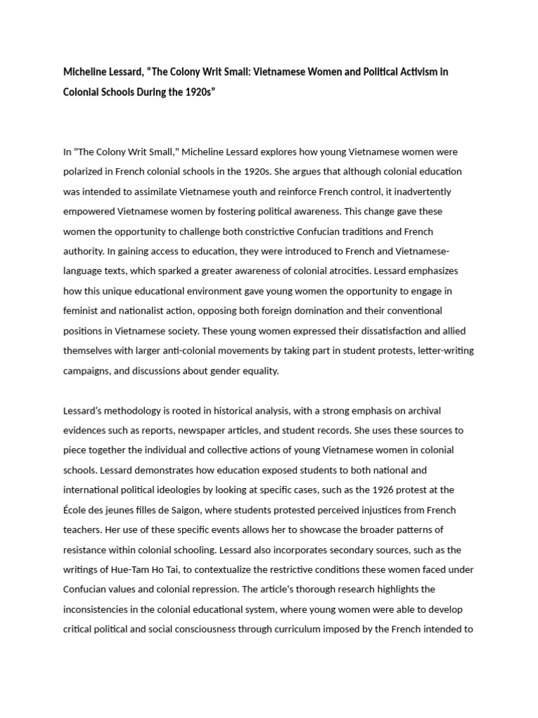 Intro To EAH Analysis 2 | PDF | Nationalism | Vietnam