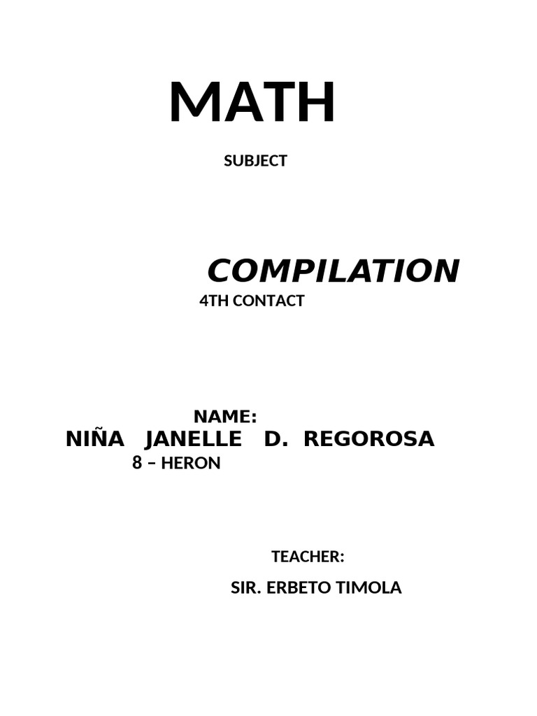 Math pdf