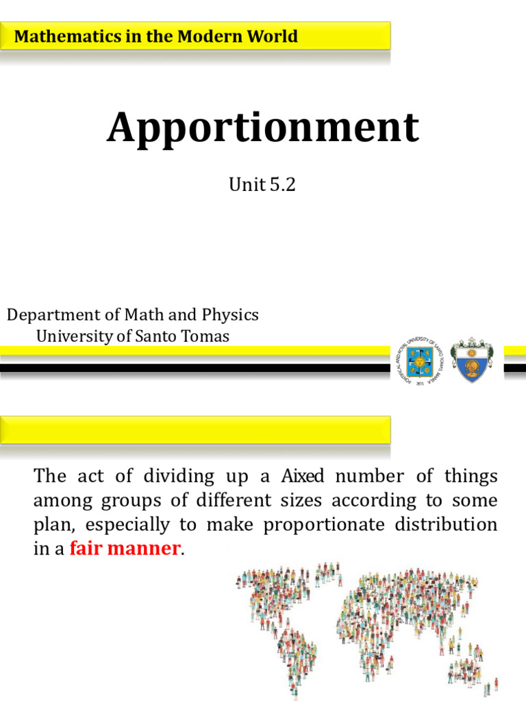 5.2-Apportionment (2) - 1 | PDF | Metro Manila | Apportionment (Politics)