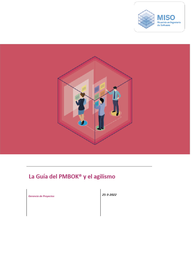 La Guía Del PMBOK® y El Agilismo | PDF | Planificación