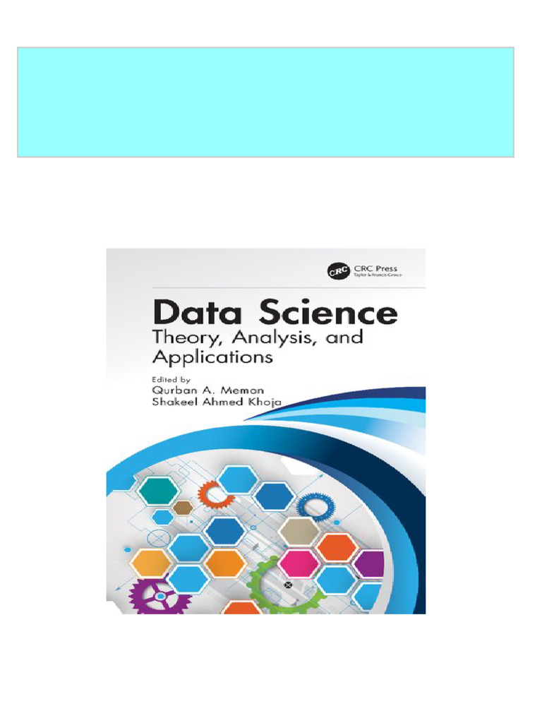 Get data science theory analysis and applications 1st edition qurban