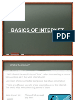 Basics of Internet