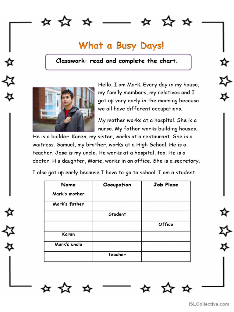 What A Busy Days! | PDF