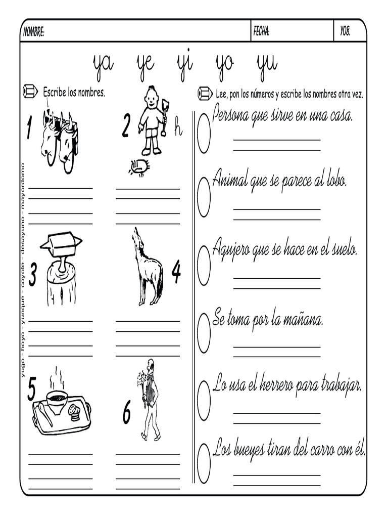 Ya Ye Yi Yo Yu | PDF