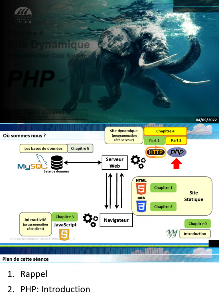 Introduction à la programmation PHP | PDF | PHP | Programmation web
