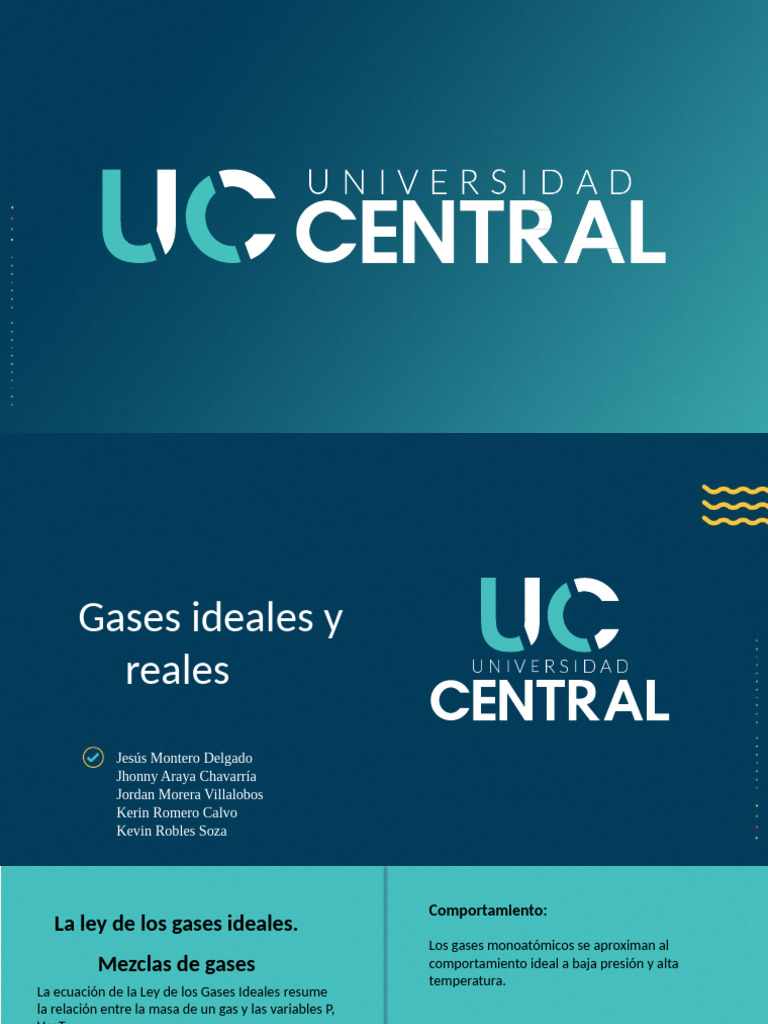 Leyes de Gases Ideales y Reales | PDF | Gases | Atmósfera