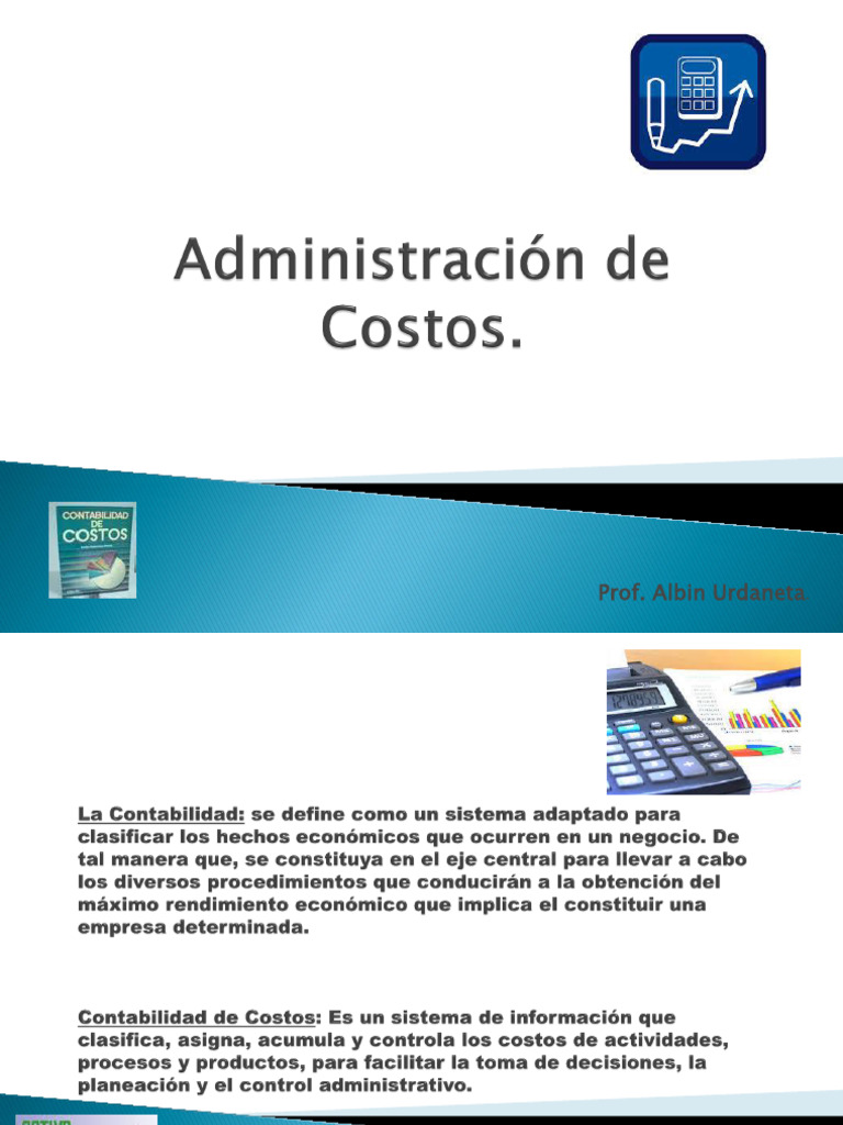 Diferencias Contabilidad Financiera y de Costos | PDF