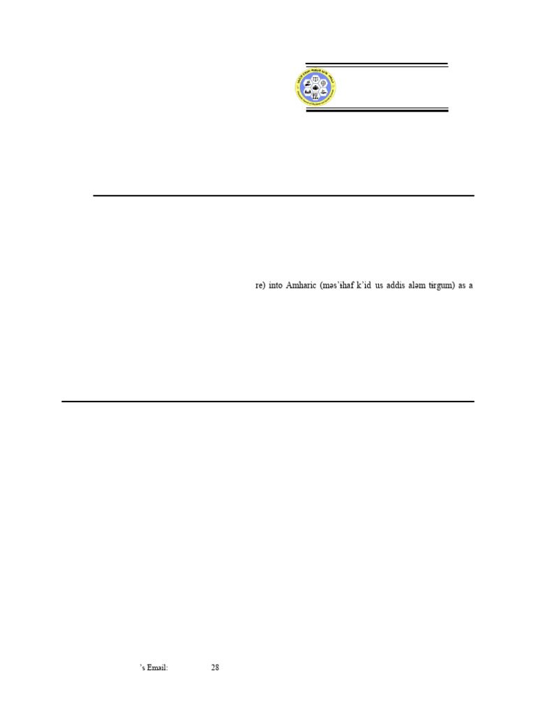 Translating English Idioms to Amharic | PDF | Idiom | Translations