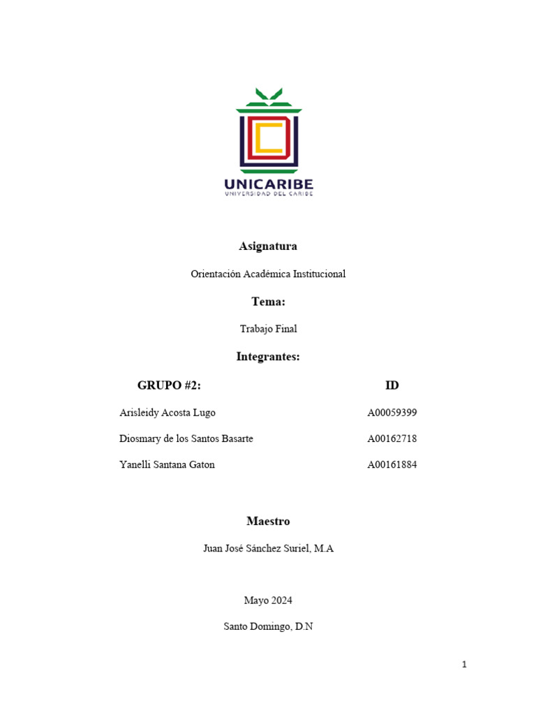 Trabajo Final Grupo Ii. Exp. Rev | PDF | Abogado | Plan de estudios