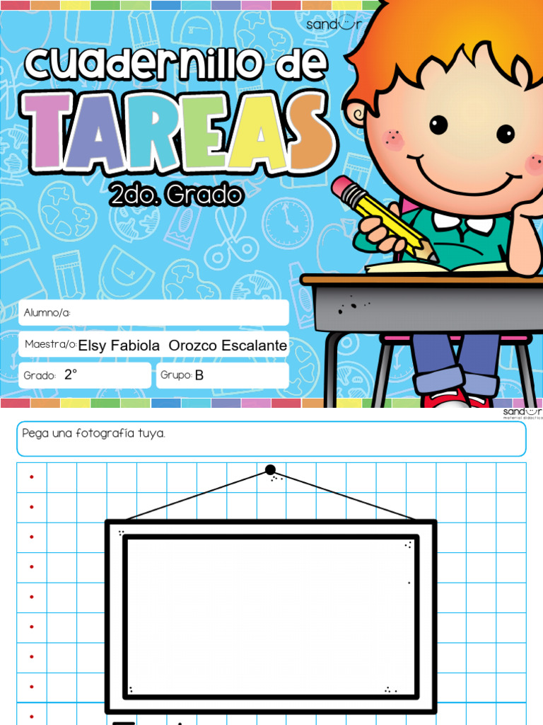Cuadernillo de Tareas para 2do Grado | PDF
