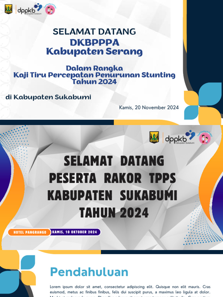 Selamat Datang Kaji Tiru Kab Serang | PDF