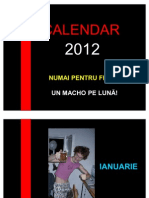 Calendar Pentru Femei 2012