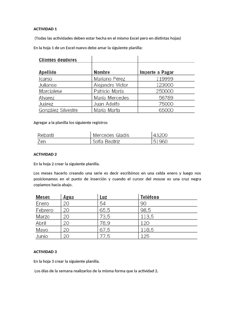 TP 01 Clase 01 | PDF