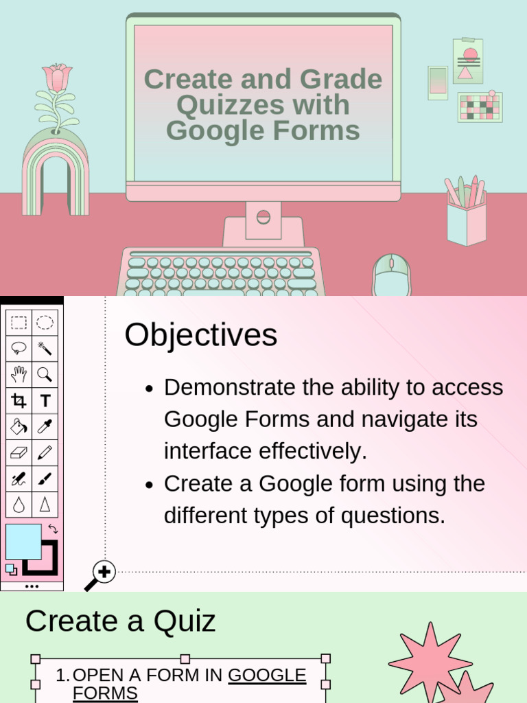 TLE 10 - Lesson 3 Create and Grade Quizzes With Google Forms | PDF ...