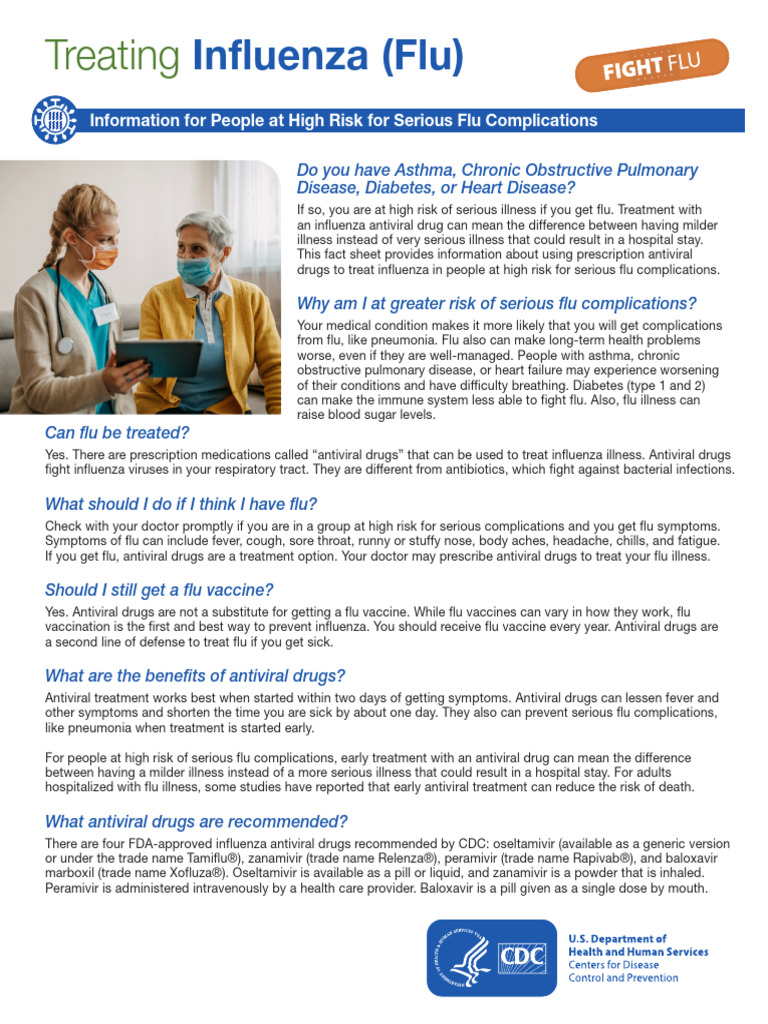 treating-influenza | PDF | Influenza | Antiviral Drug