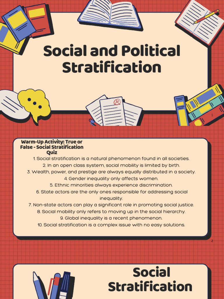 Social and Political Stratification | PDF | Discrimination & Race ...