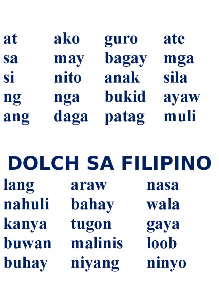 dolch-words-sa-fil