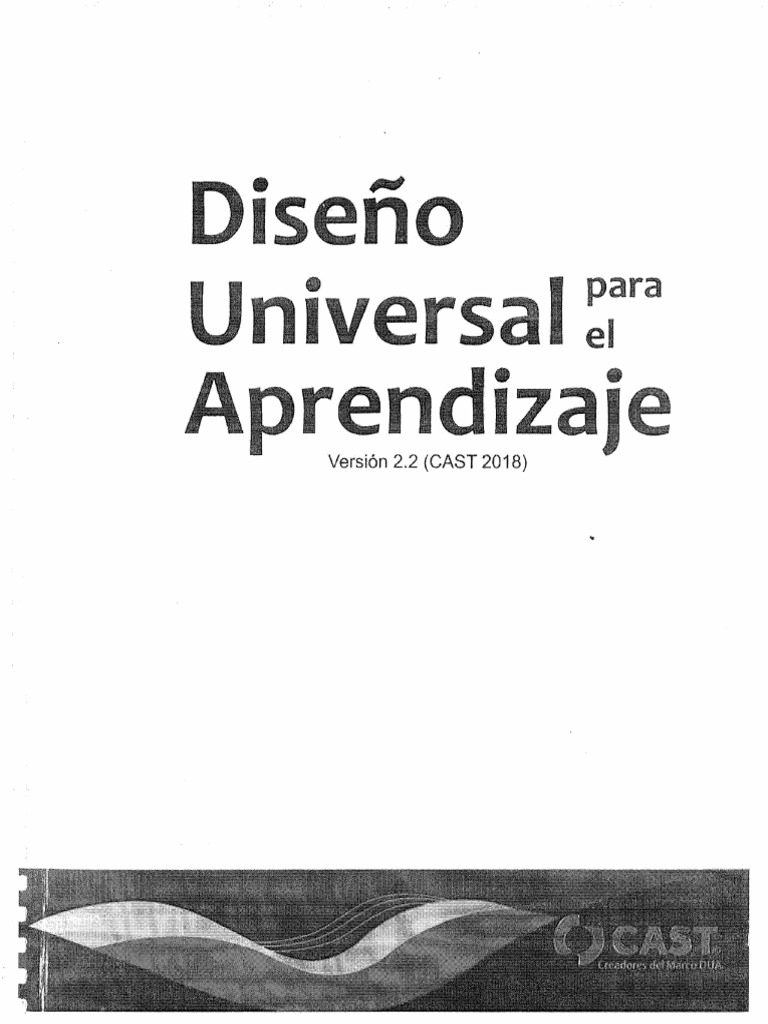 Libro Diseño Universal para El Aprendizaje | PDF