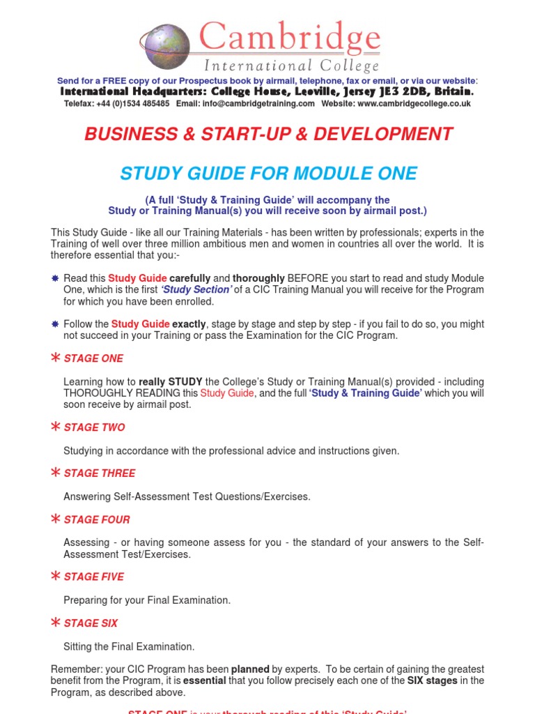CIC Module One Study Guide | PDF | Loans | Banks
