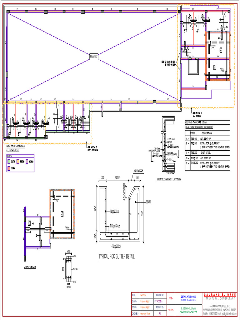 Second Floor Slab Design Details | PDF