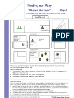 Finding Our Way: Where's The Bank? Map A