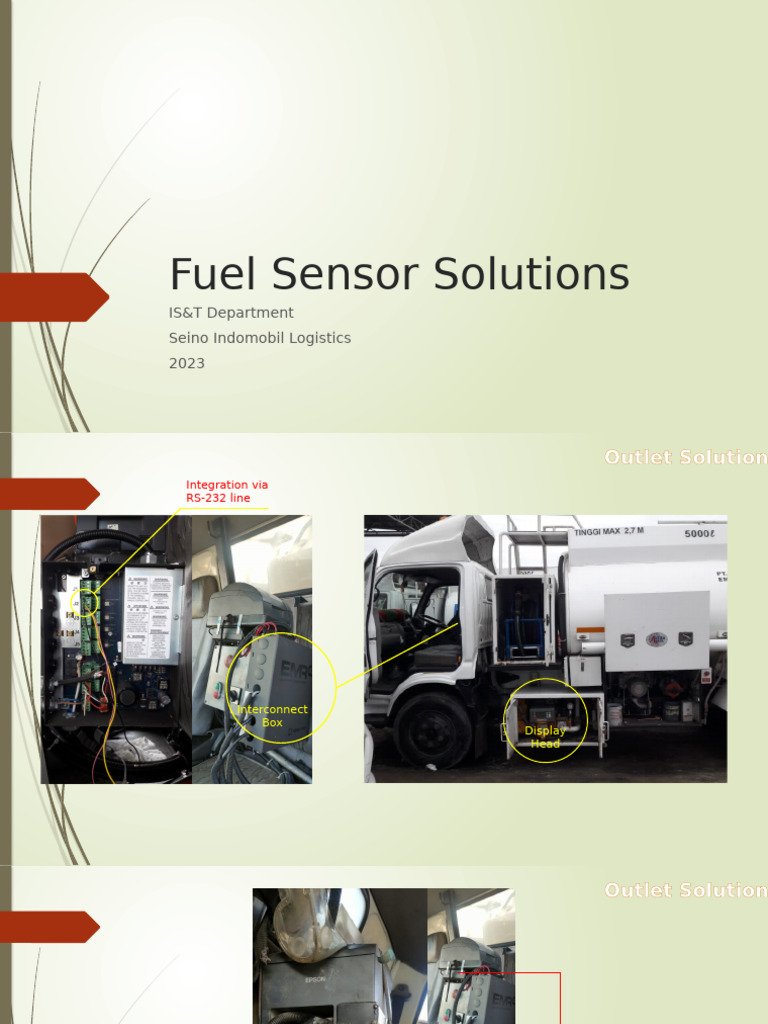Fuel Sensor Solutions Overview | PDF