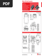 Micro SD Card Adapter Module Datasheet | PDF