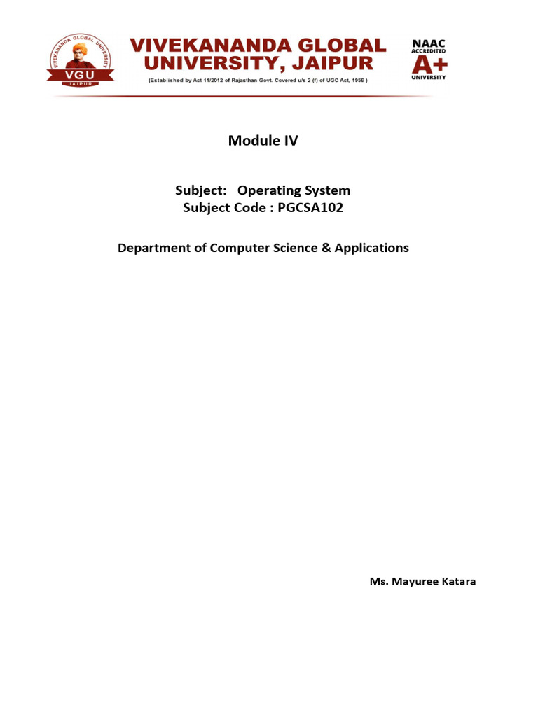 Operating System Concepts and IPC Methods | PDF | Process (Computing ...